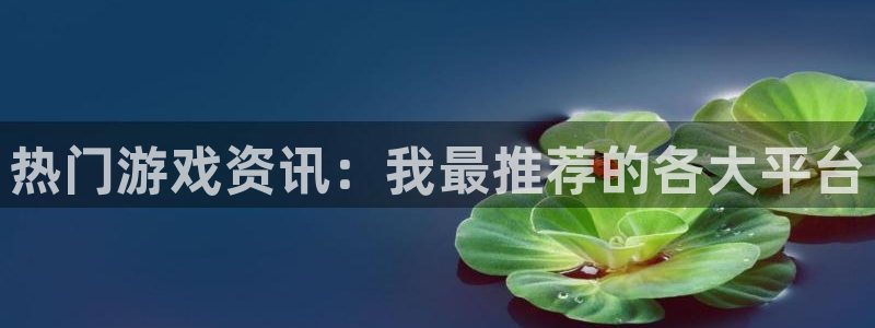 长征娱乐下载链接:热门游戏资讯:我最推荐的各大平台
